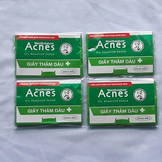 [Hàng chất lượng] Giấy Thấm Dầu Acnes Oil Remover Paper (100 Tờ)