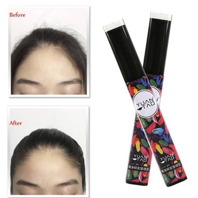 Chải tóc Mascara tạo kiểu tóc đẹp vuốt tóc con gọn vào nếp