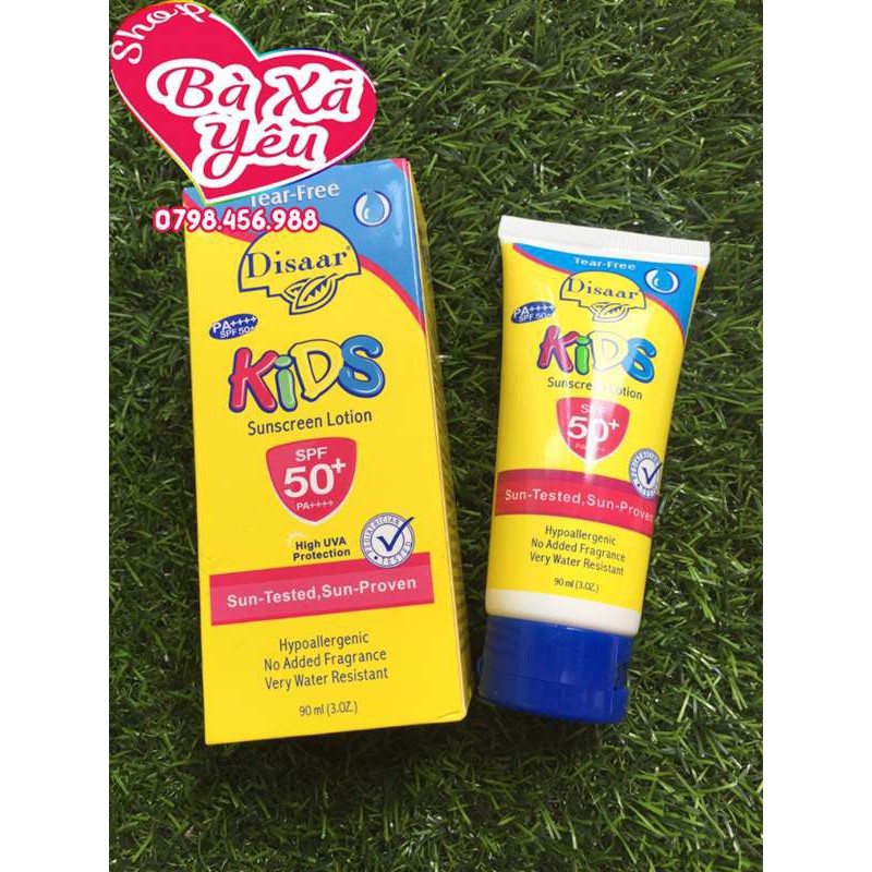 Kem chống nắng Kids 90ml