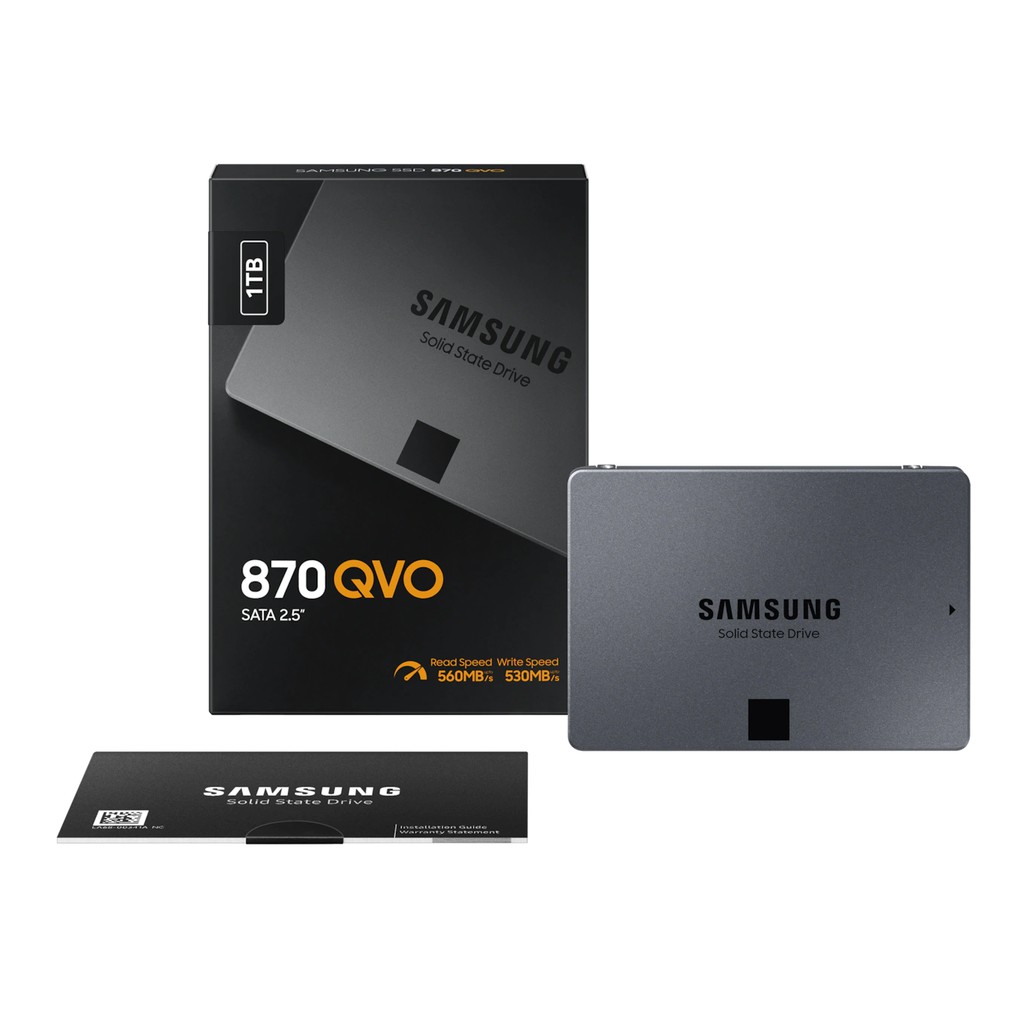 Ổ cứng SSD Samsung 870 QVO 1TB 2.5-Inch SATA III - BH 3 Năm 1 Đổi 1