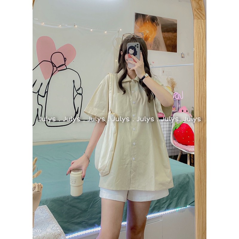 [Mã WASKT304 giảm 15% tối đa 30K đơn 99K] Áo sơ mi thô BASIC (ảnh thật shop chụp kèm video) | BigBuy360 - bigbuy360.vn