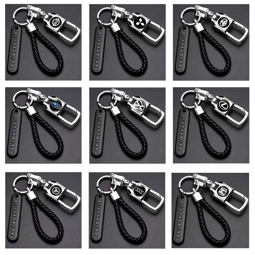 Móc Khóa Kim Loại Sáng Tạo Cho Toyota