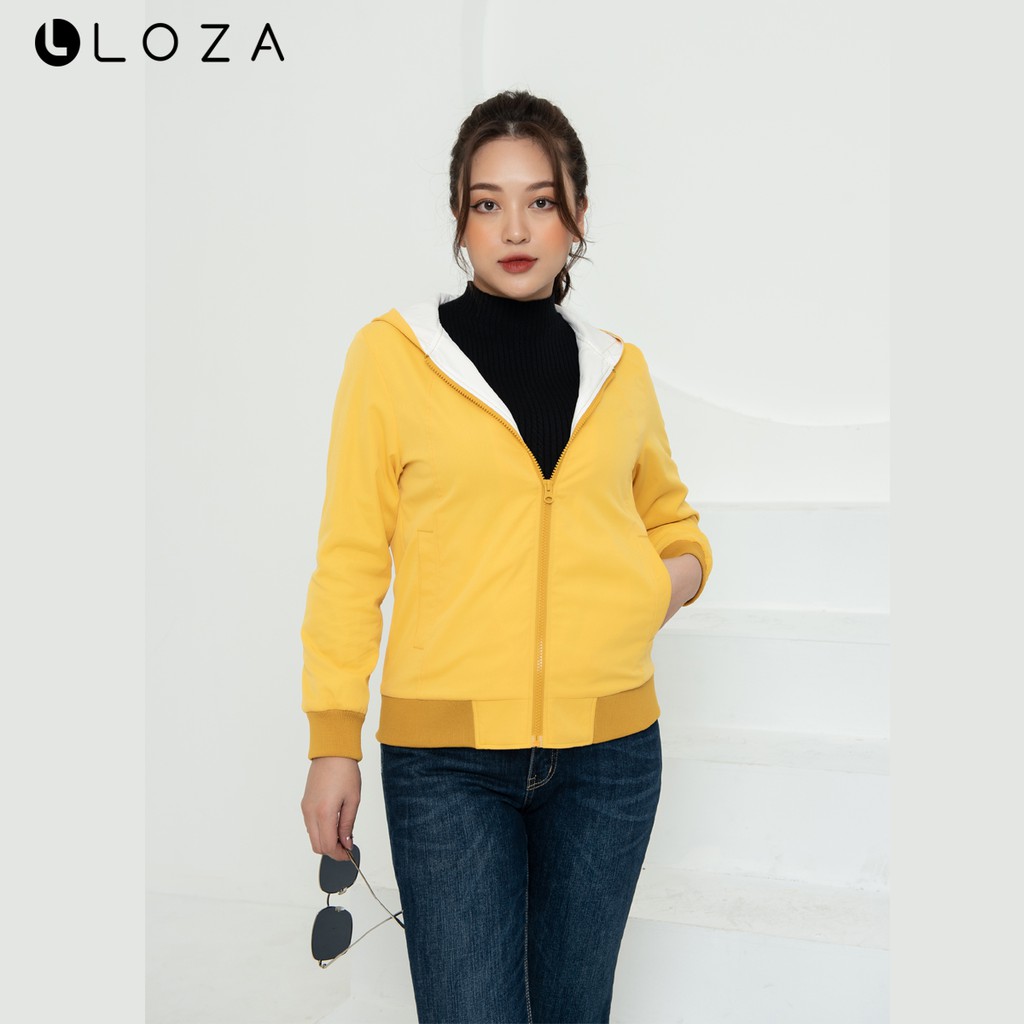 Áo jacket nữ có mũ-LOZA LJ10001 | BigBuy360 - bigbuy360.vn