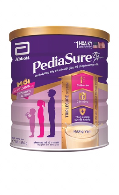 Sữa Pediasure Vani 850g