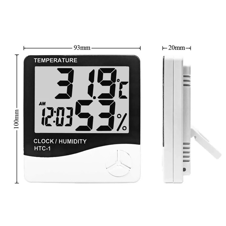 Đồng hồ đo nhiệt độ và độ ẩm HTC1