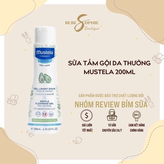 [SALE DATE 09/23] Sữa tắm gội Mustela Bio thơm khó cưỡng cho bé từ sơ sinh 200ml