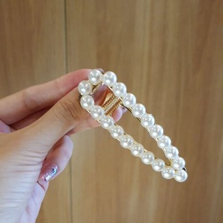Kẹp (cặp) tóc mái Hàn Quốc ngọc mix đá