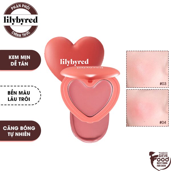Má Hồng Dạng Kem Lilybyred Luv Beam Cheek Balm 3.5g