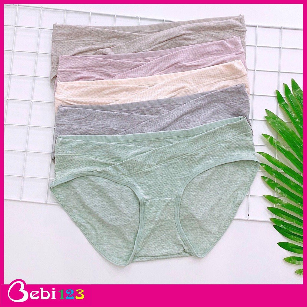 Quần Lót Bầu và Sau Sinh cạp chéo kháng khuẩn big size cho mẹ