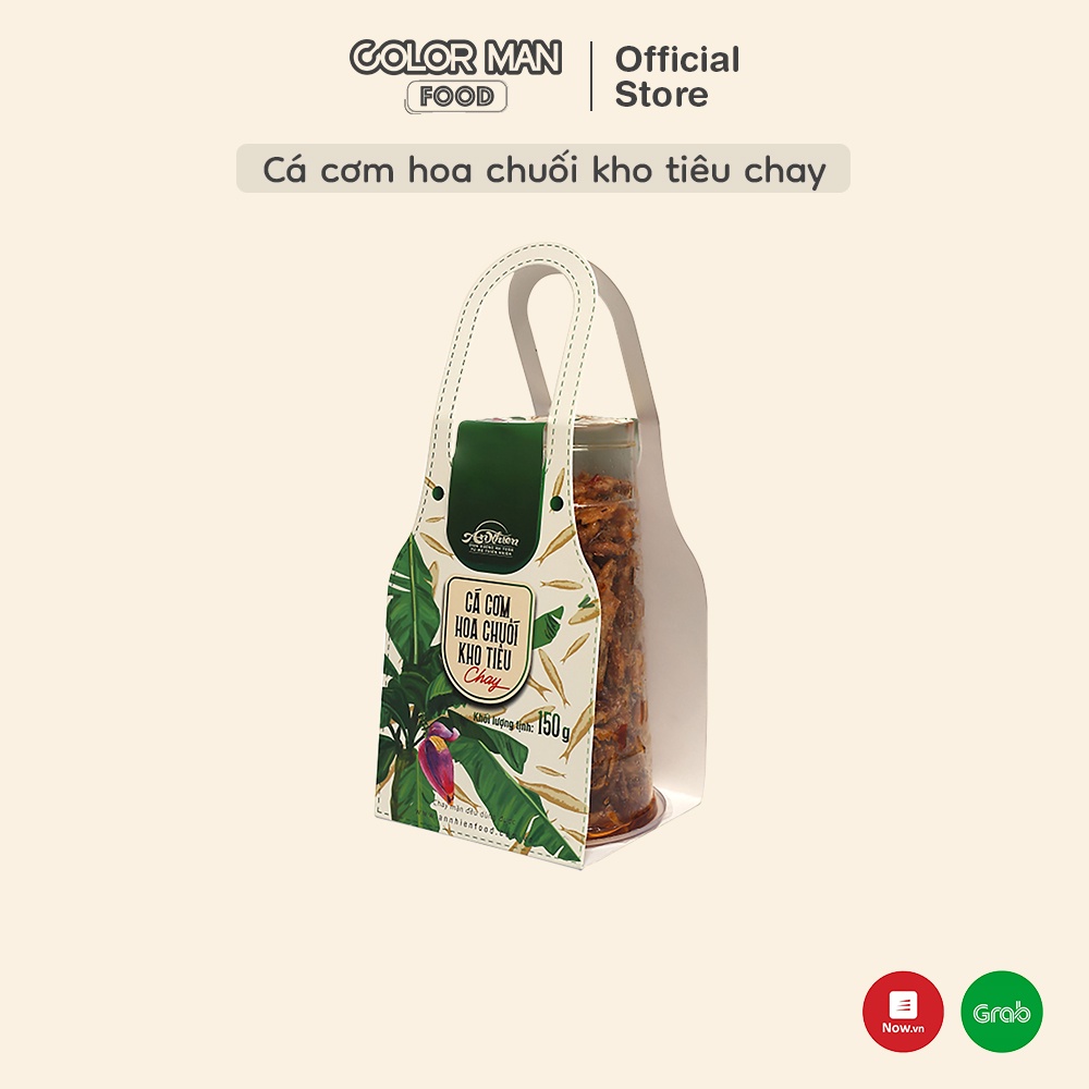 Cá Cơm Hoa Chuối Kho Tiêu Chay 150gr