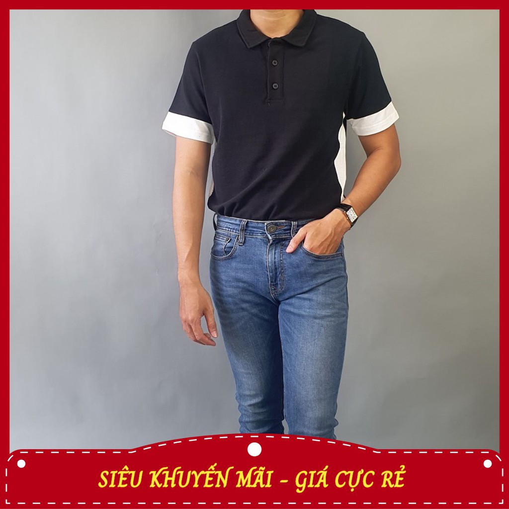 Áo Thun Nam Tay Ngắn | Áo Phông Nam Tay Lỡ Cổ Đứng Thời Trang Cao Cấp A02-04 crewcrew.shop