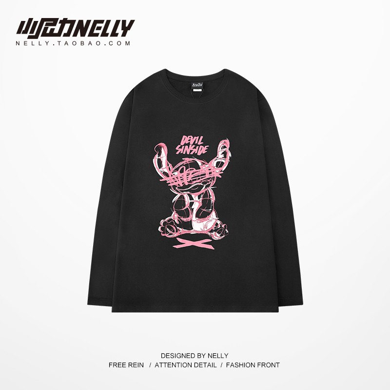 Aó thun dài tay Nelly : Mẫu DEVIL SINSIDE