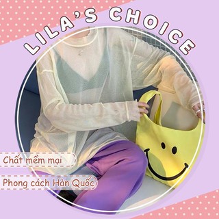 Áo lưới mỏng dài tay nhiều màu dễ phối đồ phong cách Hàn Quốc (Ảnh thật+video)