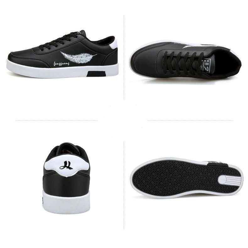 [Mã FAMAYMA2 giảm 10K đơn 50K] Giày thể thao nam in họa tiết lông vũ, giày thể thao phong cách Hàn Quốc mã DV5 | BigBuy360 - bigbuy360.vn