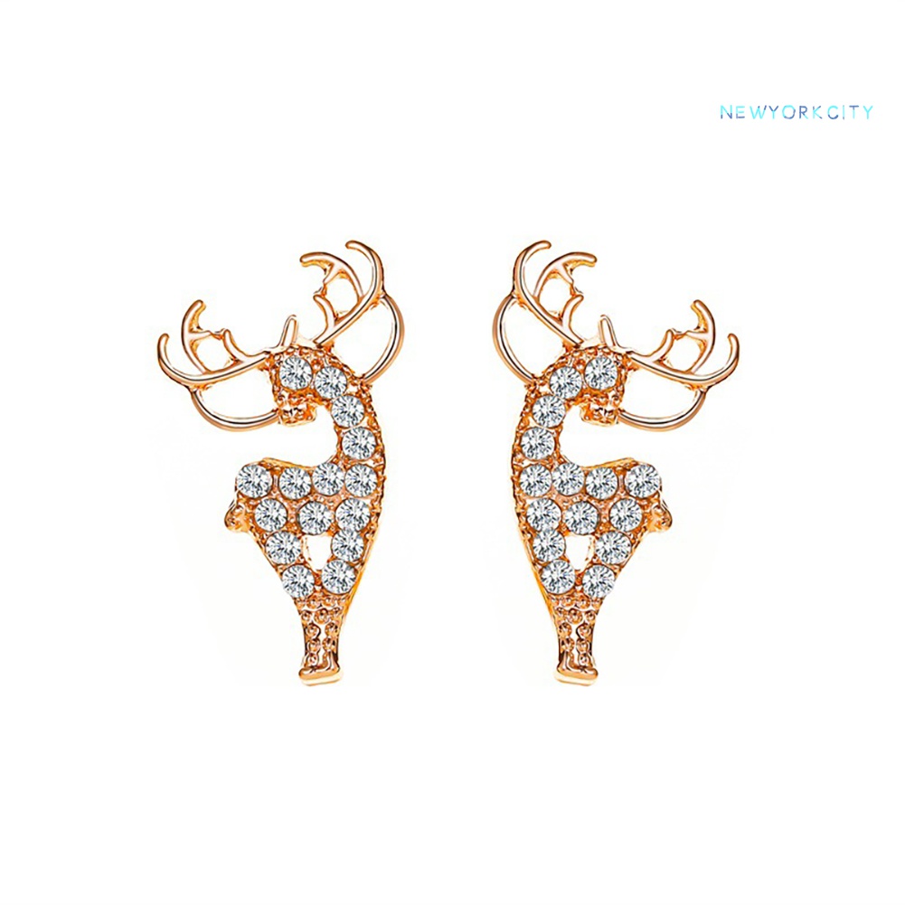 Khuyên Tai Hình Tuần Lộc Thời Trang Cho Nữ