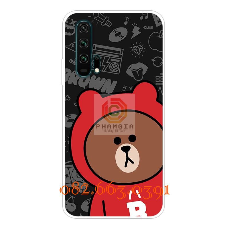 Ốp lưng Honor 20 pro dẻo in hình siêu dễ thương (P2)