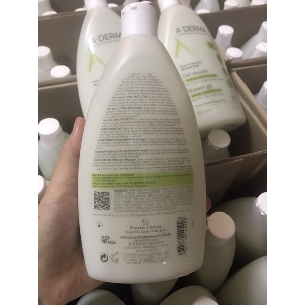 SỮA TẮM MỤN LƯNG, VIÊM LỖ CHÂN LÔNG ADERMA 500ML