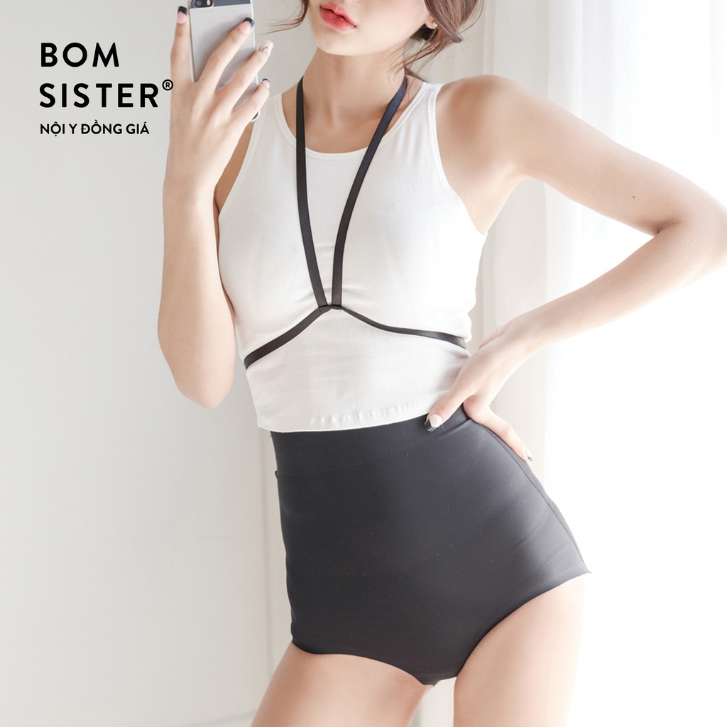 [Mã FARSBRBOM30 giảm 10% đơn 99K] Quần Gen Định Hình Lưng Cao Khoá Mỡ Giảm Eo BOM SISTER QG0714 | BigBuy360 - bigbuy360.vn