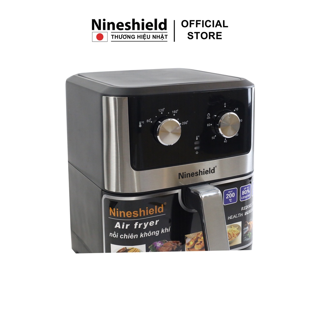 Nồi chiên không dầu Nineshield KB-1000, Dung tích 9 Lít