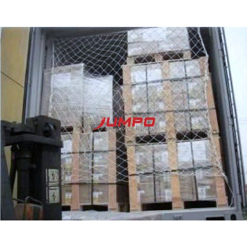 Lưới dù trắng chắn container 2.4 x 2.6m ô 15cm, lưới chắn container, lưới bảo vệ hàng hóa chắn cửa thùng, lưới chống rơi