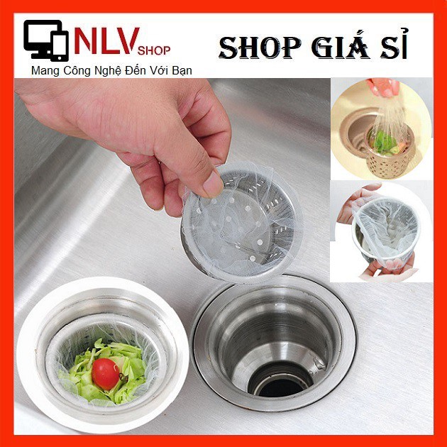 Bộ 30 túi lưới lọc rác tiện dụng dành cho bồn rửa chén
