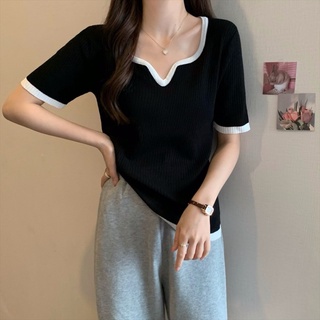 030. ÁO LEN CỔ TIM BASIC (hàng có sẵn)
