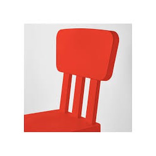 Ghế tựa đỏ Mammut Ikea
