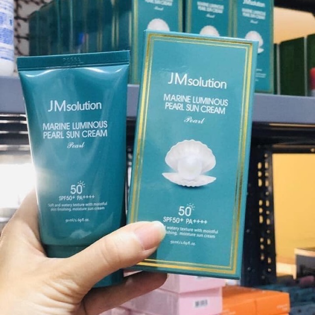 KEM CHỐNG NẮNG JM SOLUTION LUMINOUS PEARL SUN