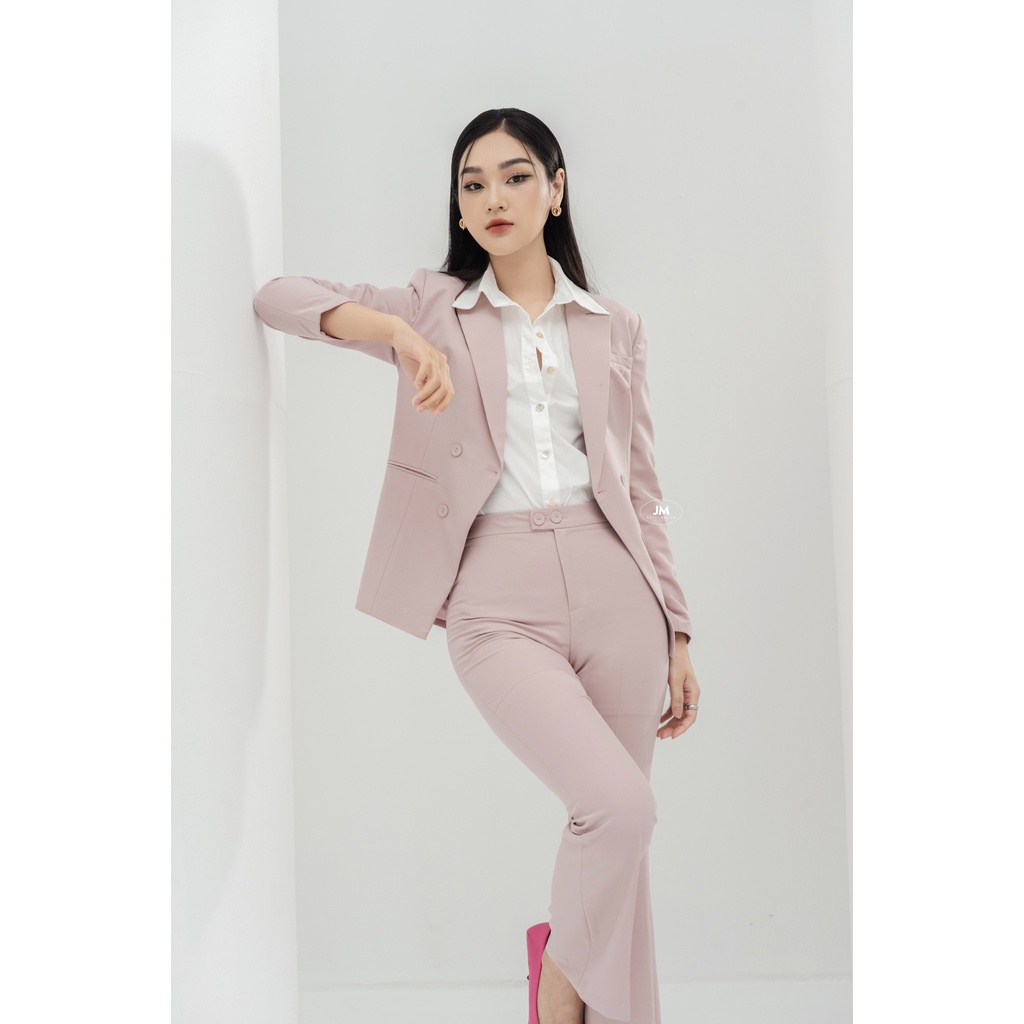 Áo Blazer JM Dress Desgin ôm hai hàng cúc 5B07.2207KT