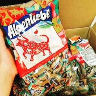 Kẹo Alpenliebe mix vị cà phê sữa và hồng trà sữa túi 1kg