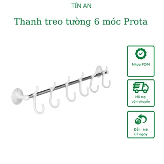 Combo 2 thanh móc treo quần áo inox siêu bền Prota