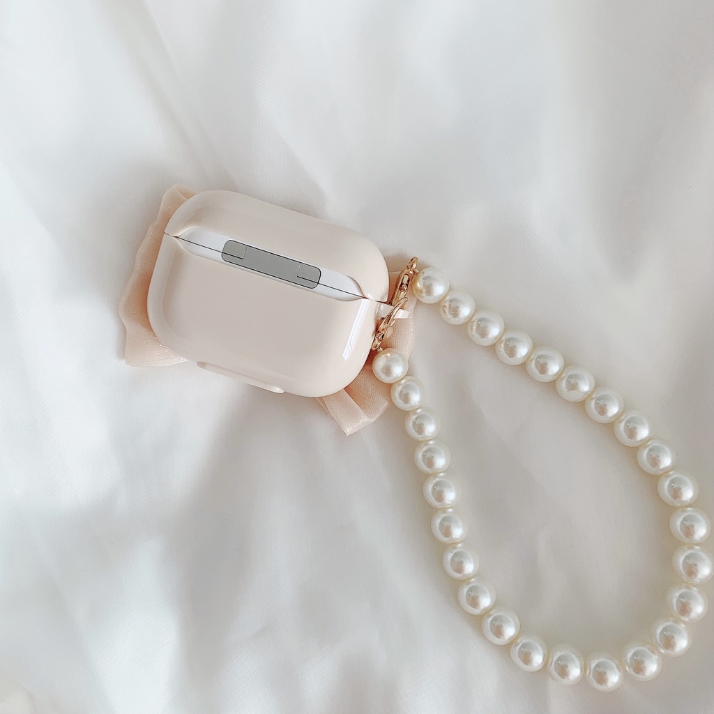 Vỏ bảo vệ hộp sạc tai nghe bluetooth bằng Tpu tránh thất lạc có dây đeo xinh xắn thích hợp cho Apple Airpods 1 / 2 Pro