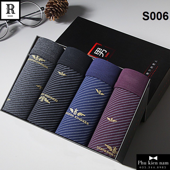 [Hộp 4] Chiếc QUẦN SỊP ĐÙI/ QUẦN LÓT NAM Boxer