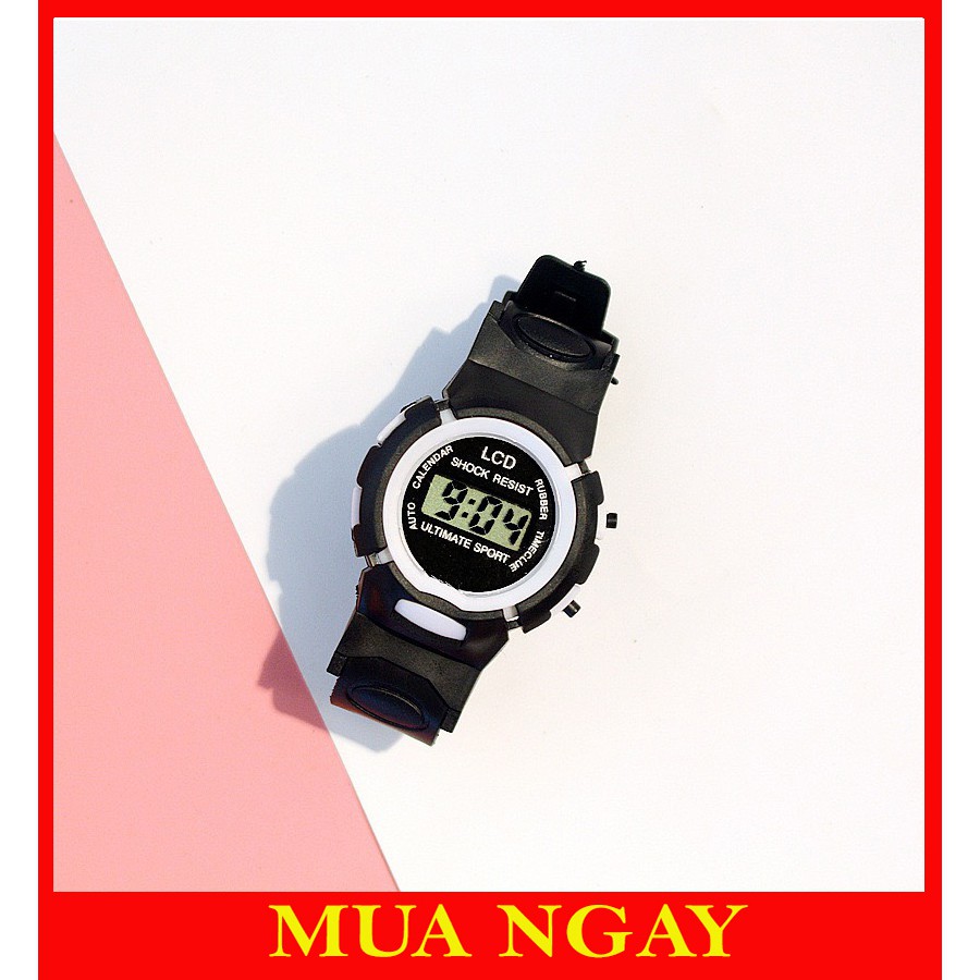 ĐỒNG HỒ TRẺ EM ĐIỆN TỬ LCD THÔNG MINH ĐẸP SHOCK RESIST DH74