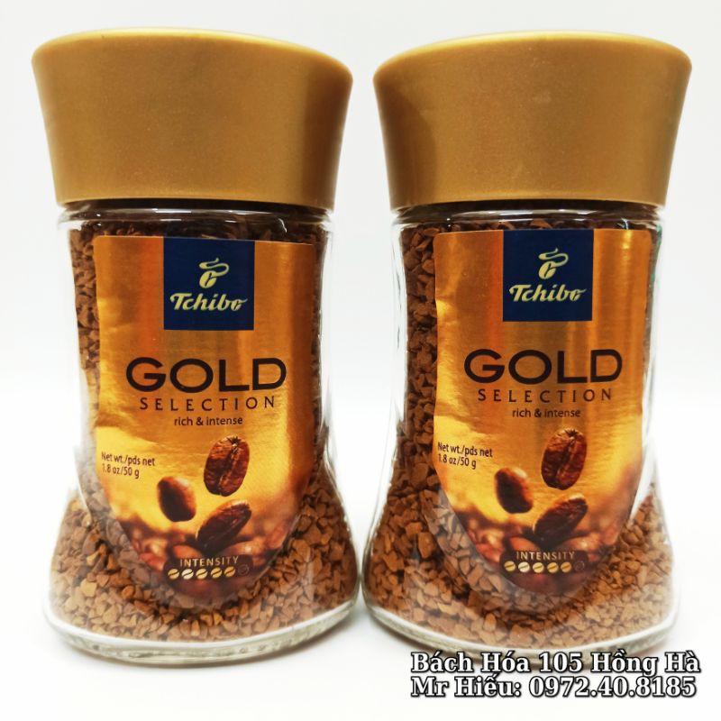 [T2/2023] Cà phê hòa tan Tchibo Gold 50g