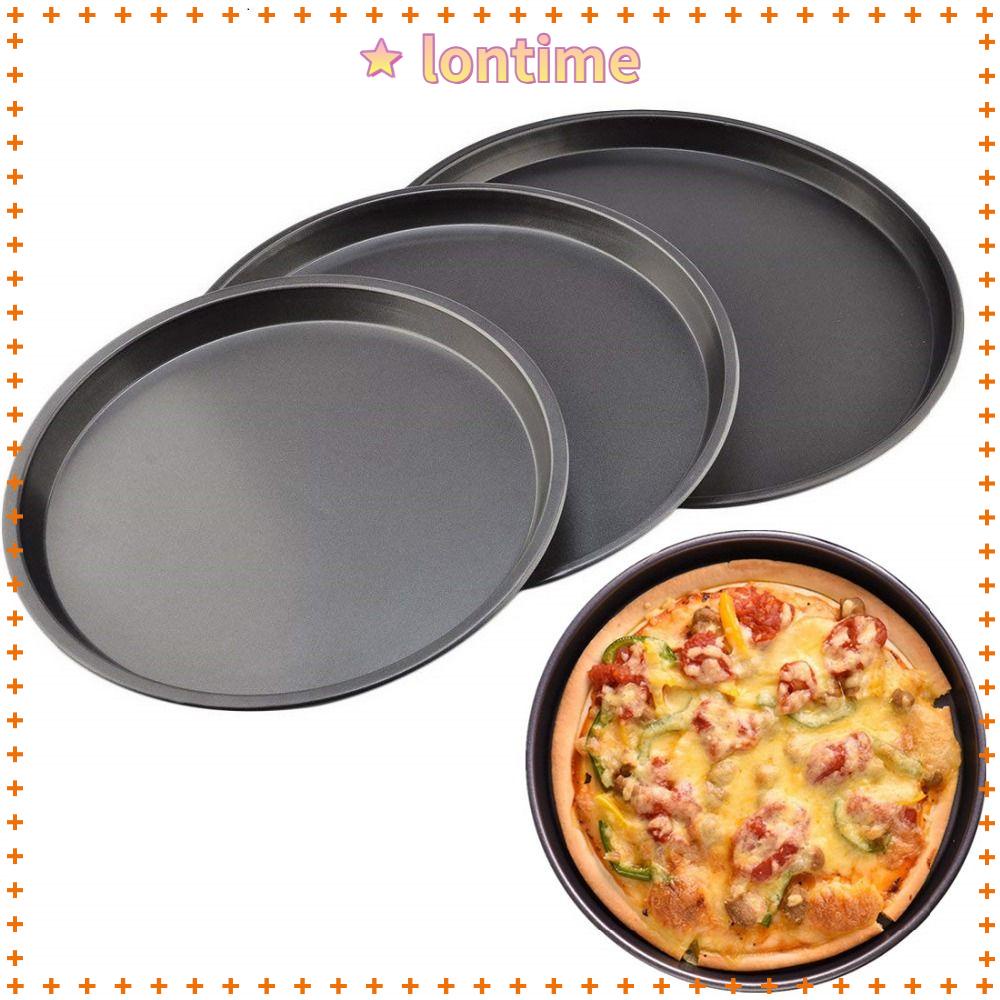 Khuôn Nướng Bánh Pizza Chống Dính Chất Liệu Thép Carbon Tiện Dụng