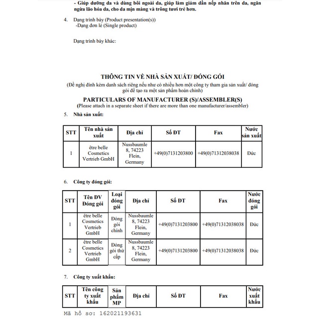 Tinh chất làm giảm mụn SK-10 AMPOULES Être Belle