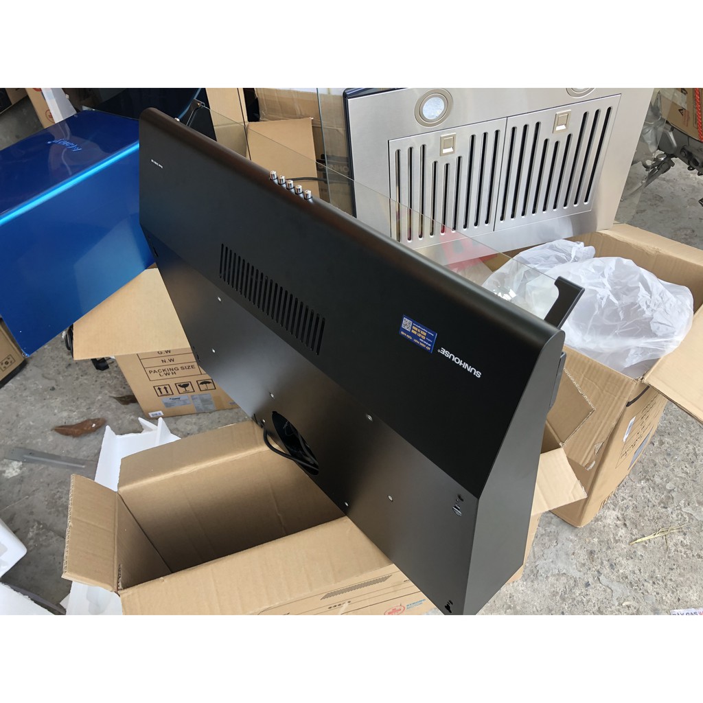 Máy hút mùi Sunhouse SHB 6119B - Đèn led