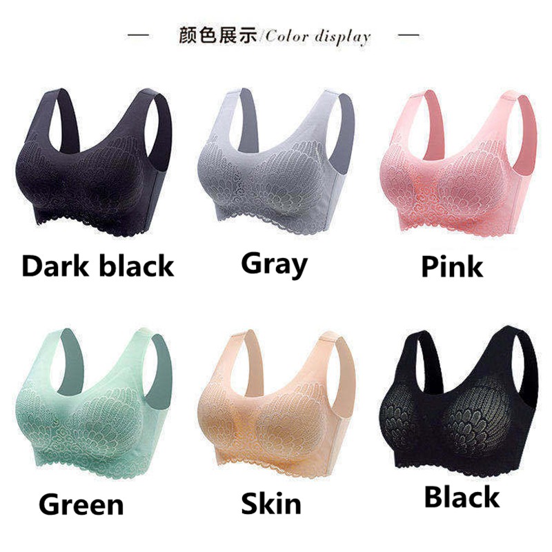 Áo ngực ren mềm mại không đường may kiểu dáng quyến rũ dành cho nữ cỡ M-XXL | BigBuy360 - bigbuy360.vn