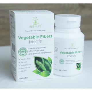 VIÊN UỐNG RAU CỦ VEGETABLE FIBERS INTERLIFE CAME