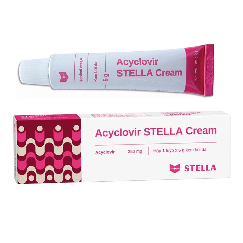Kem 5g STELLA bôi nấm thủy đậu