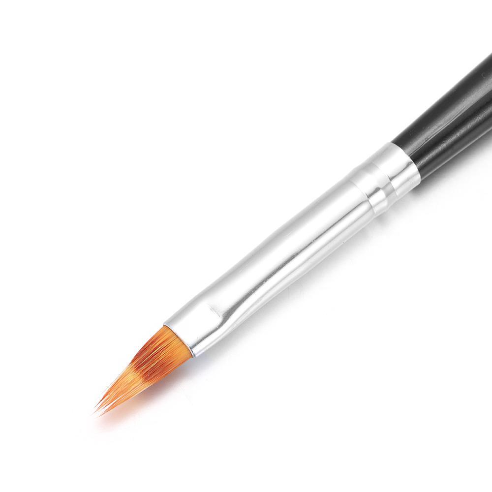 LAYOR1 1 Cọ Sơn Móng Tay Tạo Hiệu Ứng Gradient Với Tay Cầm Gỗ Thời Trang