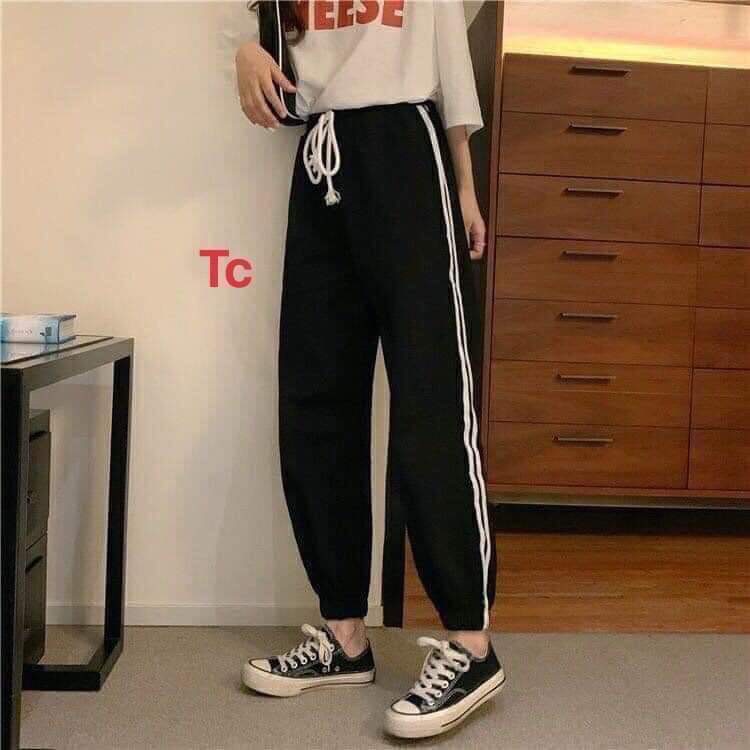 Quần 2 sọc chun gấu-3C0T