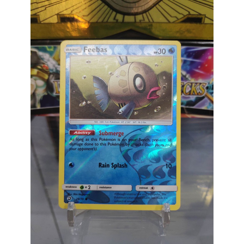 [ Dưa Hấu Yugioh ] Lá bài thẻ bài Pokemon Feebas