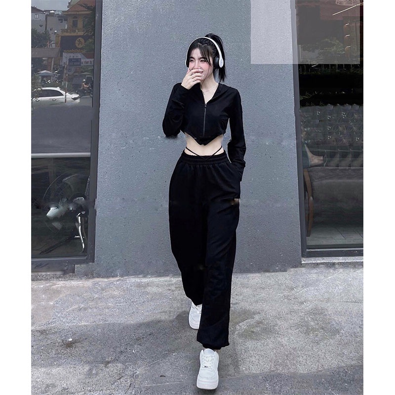 Set Crotop Khóa Mũ Trơn Hàng Quảng Châu SB2095