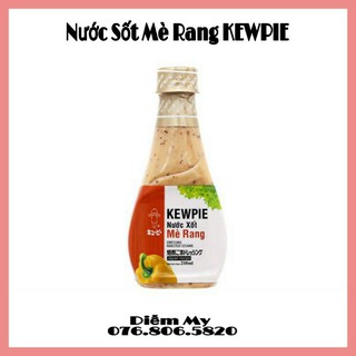 (CHÍNH HÃNG) NƯỚC SỐT MÈ RANG KEWPIE chai 210ml_500ml_1l
