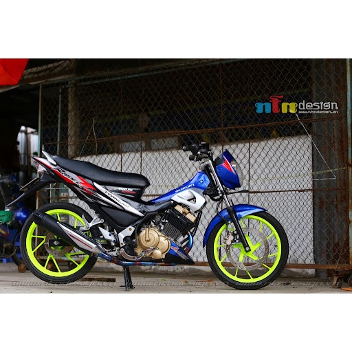 Lườn giữa SATRIA 2006/2009 XĂNG CƠ, RAIDER K6 K9 chính hãng Suzuki Indo