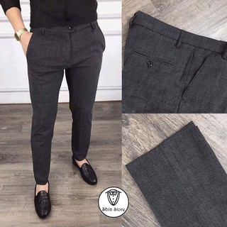 Quần Âu Đen Kẻ Caro Mẫu Mới Nhất - Shop đồ công sở