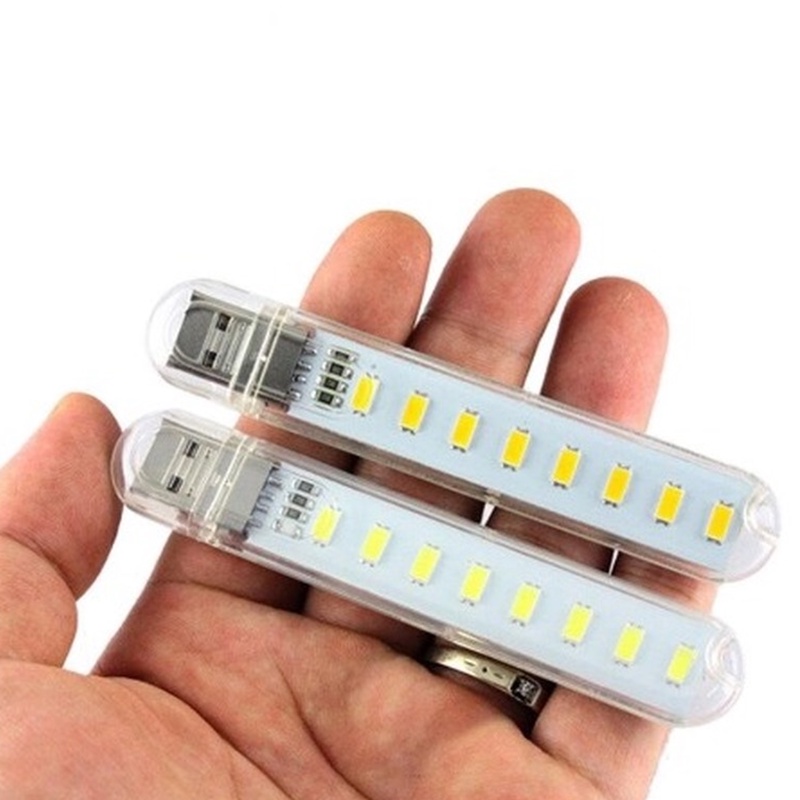 Đèn led 8 bóng cổng USB tiết kiệm năng lượng
