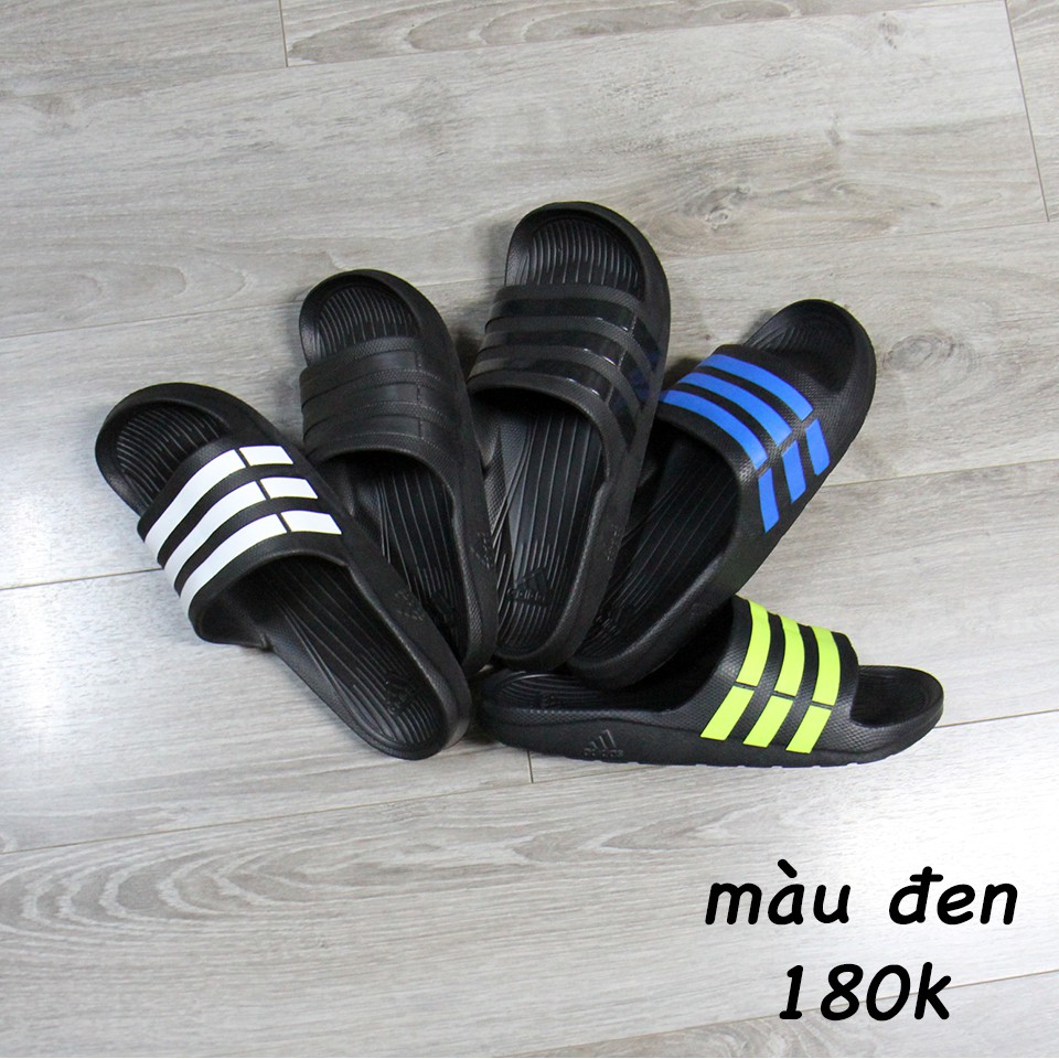 Dép Adidas đúc (màu đen)